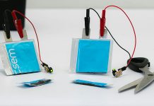 Schnitttest an Lithium-Metall-Batterien. Foto: CSEM