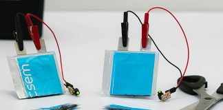Schnitttest an Lithium-Metall-Batterien. Foto: CSEM