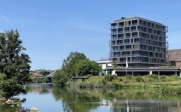 Aktuell ist die ETH Zürich im HIP-Turm auf dem Bildungscampus Heilbronn einquartiert. Foto: ETH Zürich Campus Heil-bronn