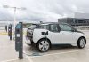 Mit Gleichspannung die Energieeffizienz steigern Die Batterie eines Elektroautos wird geladen (Symbolbild). Foto: Fraunhofer IPA/Rainer Bez