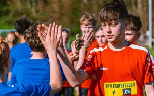 Ab 2027 übernimmt suissetec mit dem Brand toplehrstellen.ch das Titelsponsoring der Football Camps von MS Sports. Foto: suissetec