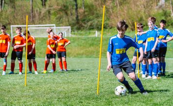toplehrstellen.ch wird Titelsponsor der MS Sports Football Camps Ab 2027 übernimmt suissetec mit dem Brand toplehrstellen.ch das Titelsponsoring der Football Camps von MS Sports. Foto: suissetec