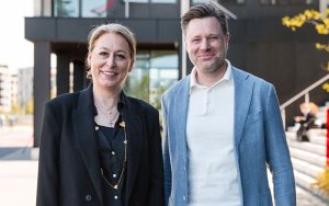 Christine Lemaitre, Geschäftsführender Vorstand der DGNB e.V. und Daniel Imhäuser, Initiator des Circle Foto: DGNB