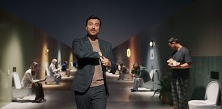 Geberit macht mit «Besser. Für Sie.» umfassende Badezimmerkompetenz erlebbar. Foto: Geberit