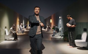 Geberit macht mit «Besser. Für Sie.» Badezimmerkompetenz erlebbar Geberit macht mit «Besser. Für Sie.» umfassende Badezimmerkompetenz erlebbar. Foto: Geberit