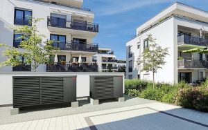 Die Hoval Belaria pro lässt sich mit nunmehr vier Leistungsgrössen (20, 25, 40 und 50 kW) einfach kaskadieren. Foto: Hoval