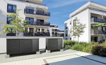 Jedes vierte Gebäude hat eine Wärmepumpe Die Hoval Belaria pro lässt sich mit nunmehr vier Leistungsgrössen (20, 25, 40 und 50 kW) einfach kaskadieren. Foto: Hoval
