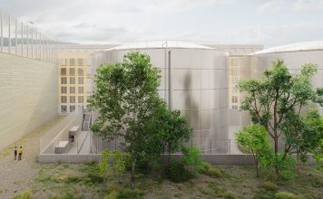 Ehemalige Öltanks erhalten klimafreundliches zweites Leben Ehemalige Öltanks erhalten klimafreundliches zweites Leben. Visualisierung: Graber Pulver Architekten