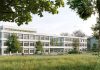 Implenia gewinnt Auftrag für Neubau der Spitäler Schaffhausen Neubau Spitäler Schaffhausen Visualisierung: Spitäler Schaffhausen