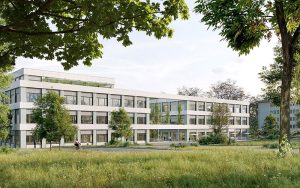 Neubau Spitäler Schaffhausen Visualisierung: Spitäler Schaffhausen