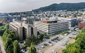Im Rahmen der Vereinbarung realisiert Procimmo den neuen Hauptsitz der Siemens Schweiz AG im nordwestlichen Teil des Areals, auf einer heute als Parkplatz genutzten Fläche. Foto: Procimmo