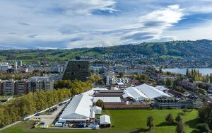 Die Schweizermeisterschaften der Gebäudetechnik 2026 finden an der Zuger Messe statt. Foto: Messe Zug AG